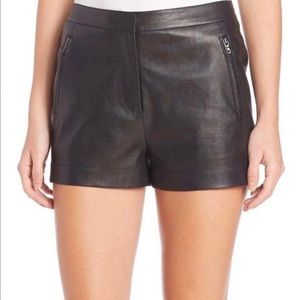 Leather Shorts